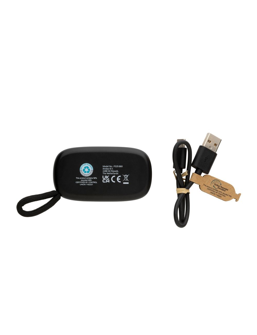 Bezprzewodowe słuchawki douszne TWS, RABS