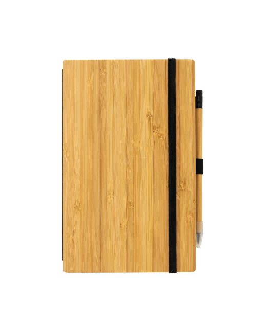 Bambusowy notatnik z ołówkiem Infinity