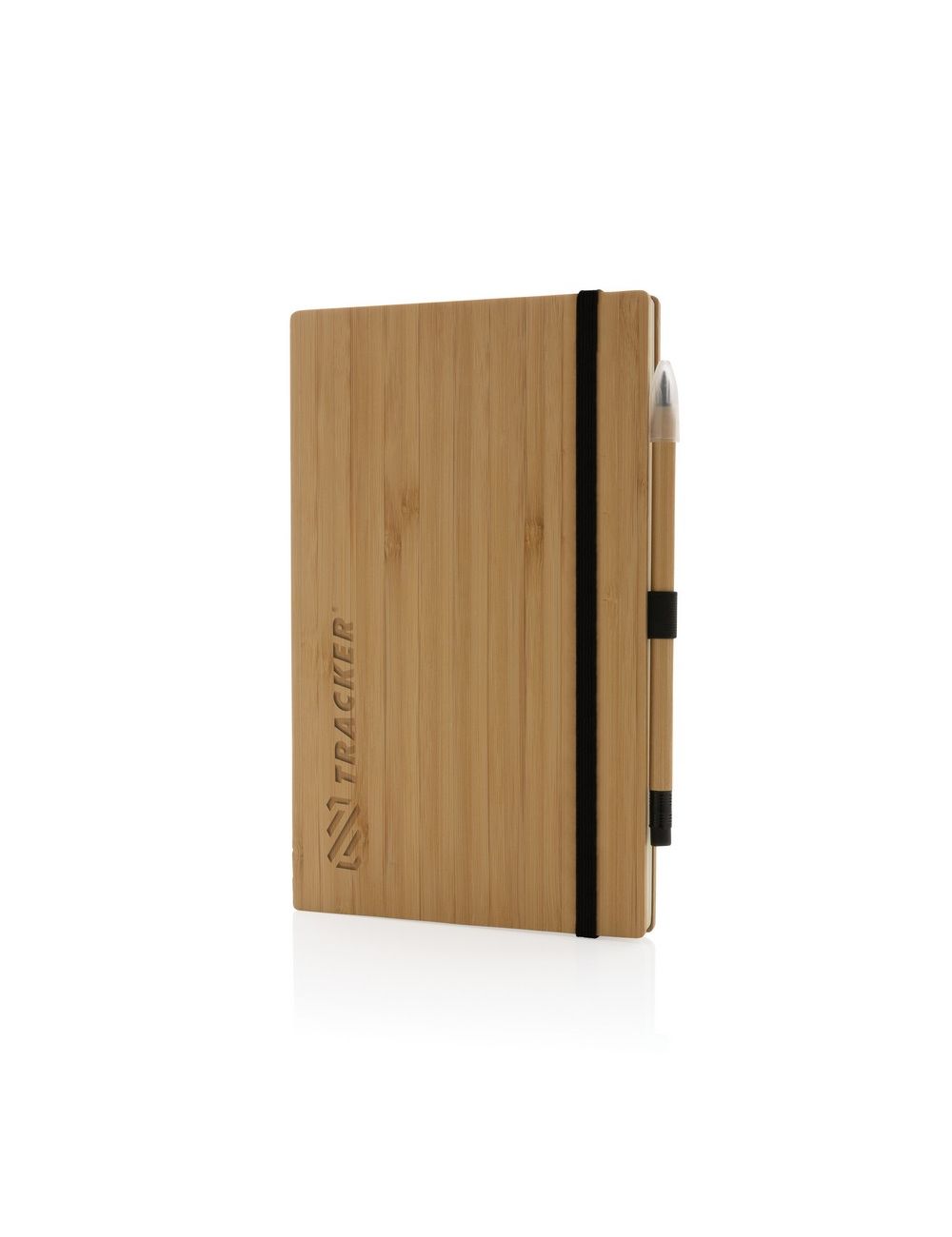 Bambusowy notatnik z ołówkiem Infinity