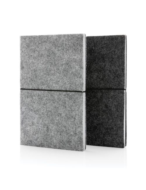 Notatnik A5, filc z recyklingu