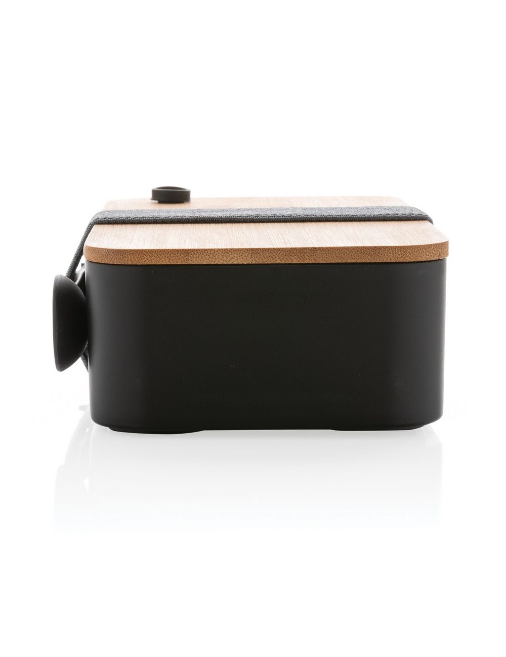 Pudełko śniadaniowe z bambusowym wieczkiem, PP...