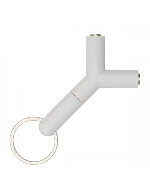 Rozdzielacz do słuchawek Music 42, biały 