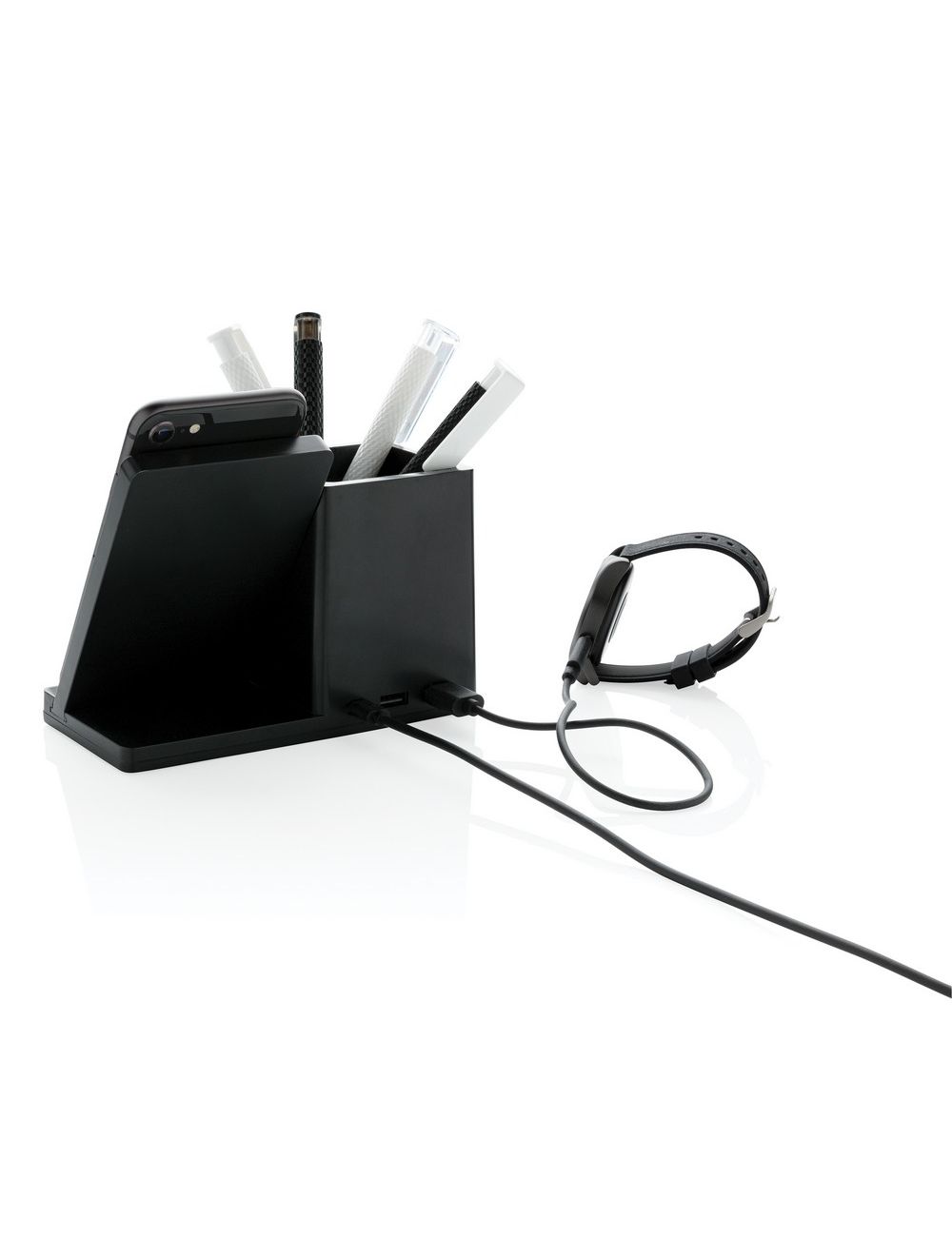 Ładowarka bezprzewodowa 10W, organizer na...