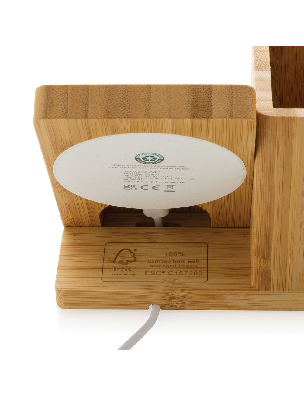 Ładowarka bezprzewodowa 5W, organizer na biurko...