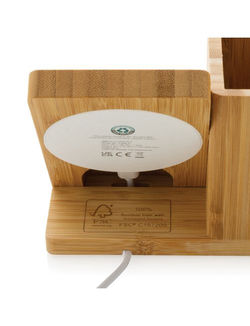 Ładowarka bezprzewodowa 5W, organizer na biurko Calgary