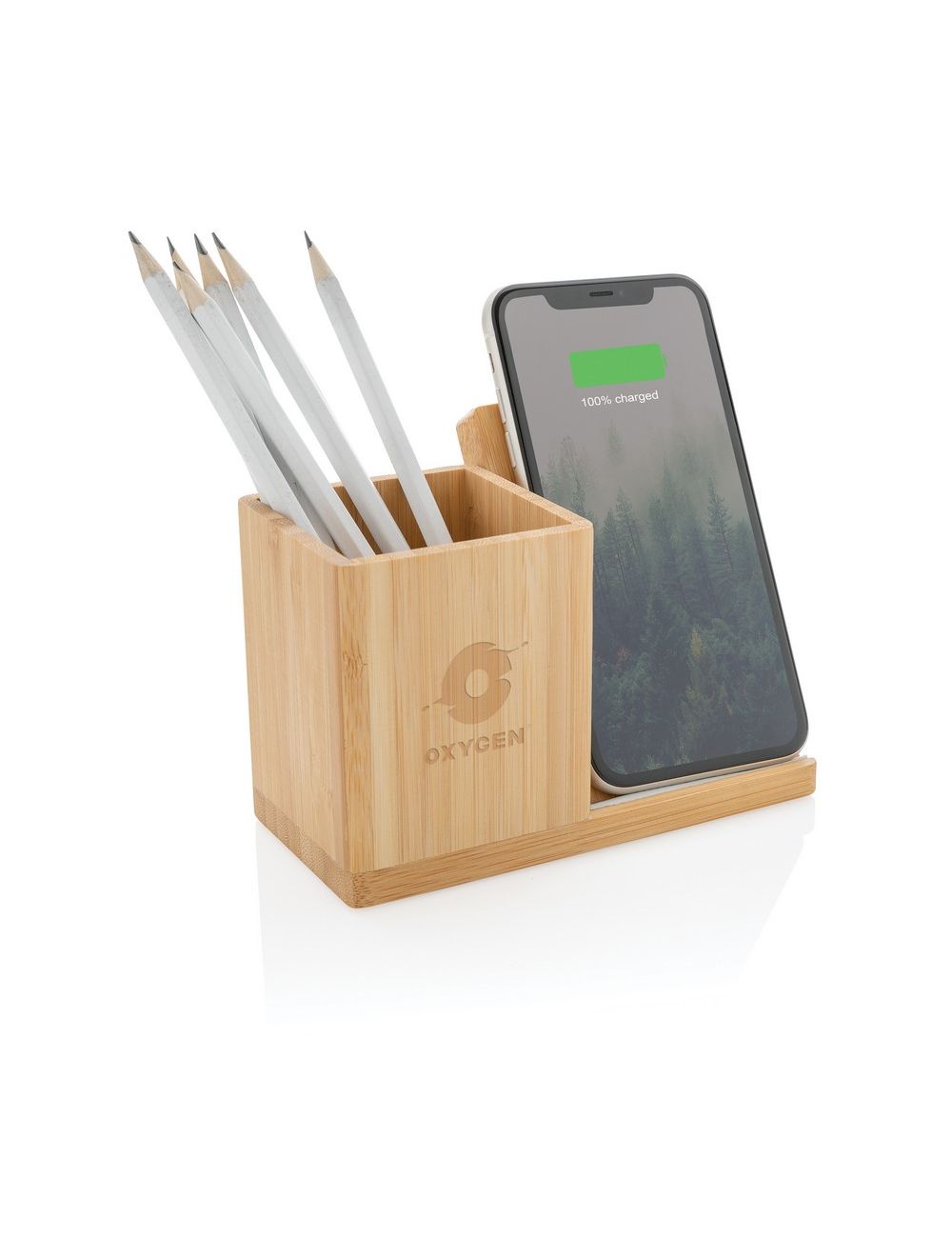 Ładowarka bezprzewodowa 5W, organizer na biurko...