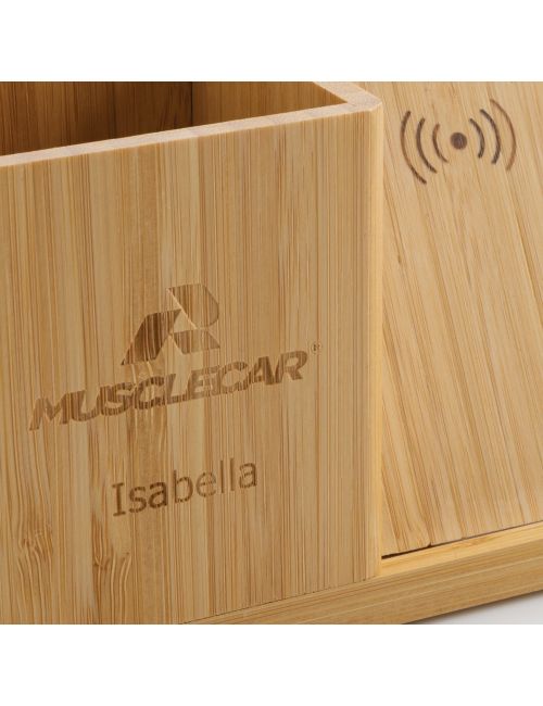 Ładowarka bezprzewodowa 5W, organizer na biurko Calgary