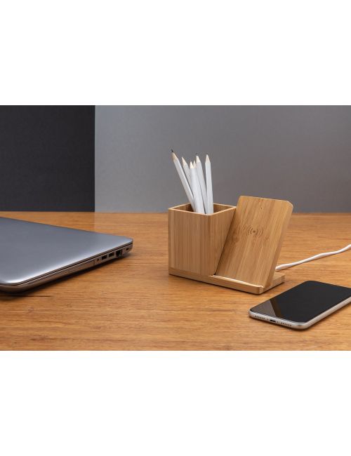 Ładowarka bezprzewodowa 5W, organizer na biurko Calgary