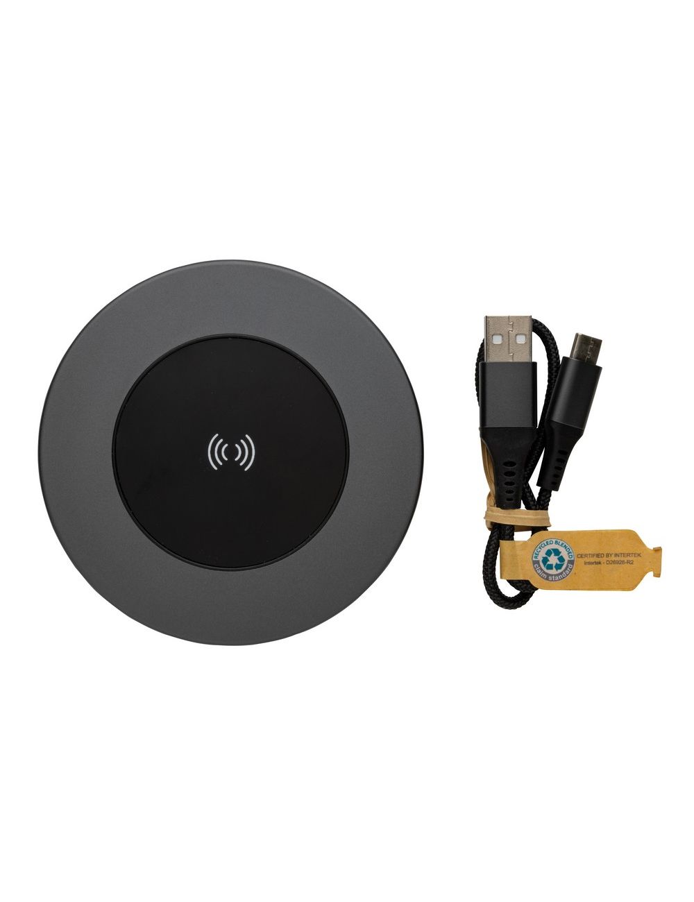 Ładowarka bezprzewodowa 10W Terra, aluminium z...