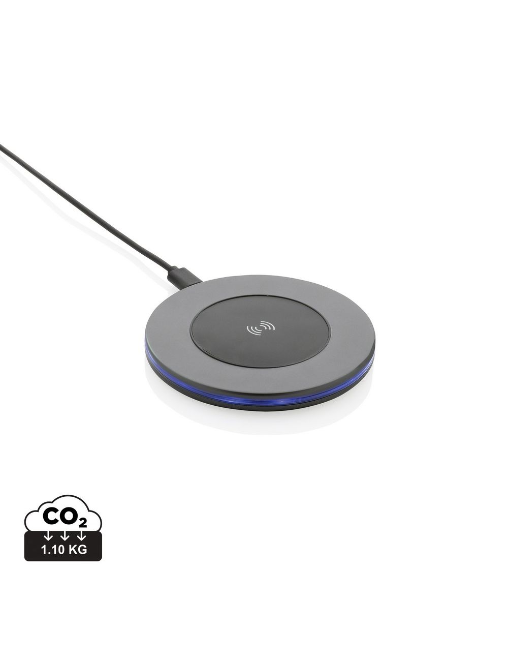 Ładowarka bezprzewodowa 10W Terra, aluminium z...
