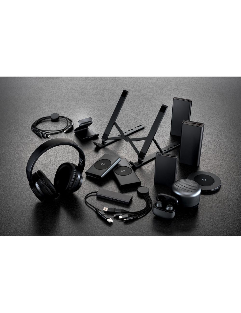 Hub USB 2.0 z USB C, aluminium z recyklingu