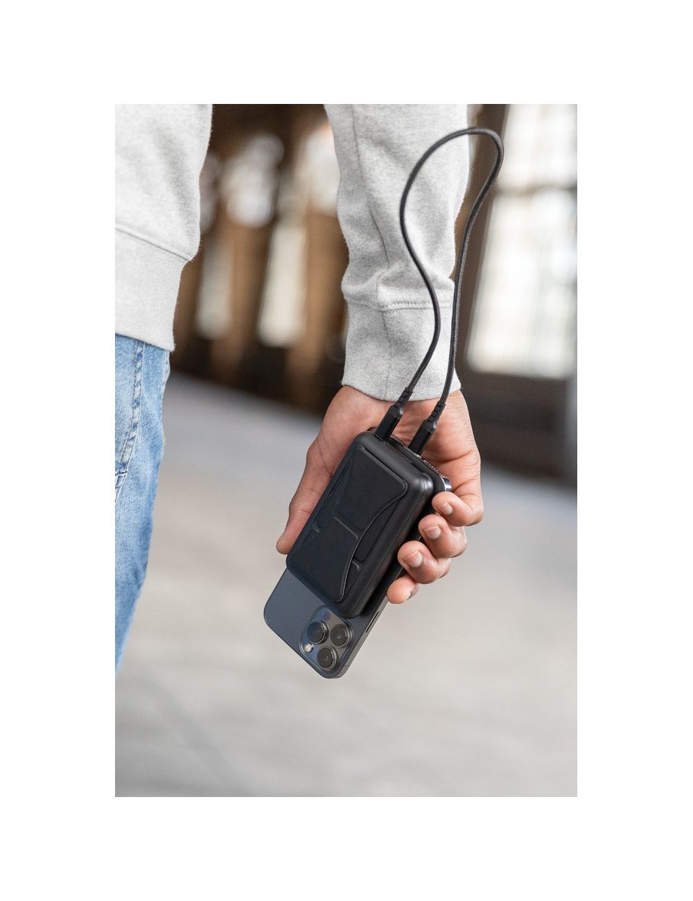 Szybki power bank 10000 mAh Urban Vitamin Sonoma