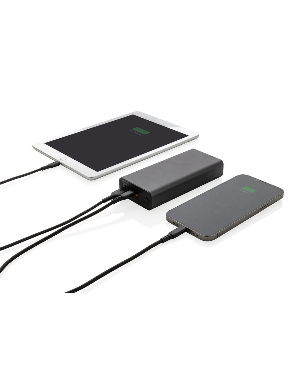 Power bank 20000 mAh Terra, aluminium z recyklingu