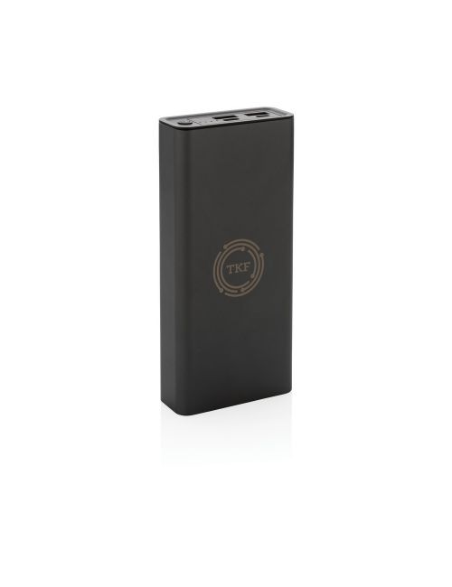 Power bank 20000 mAh Terra, aluminium z recyklingu
