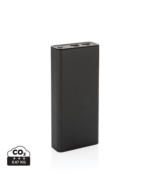 Power bank 20000 mAh Terra, aluminium z recyklingu