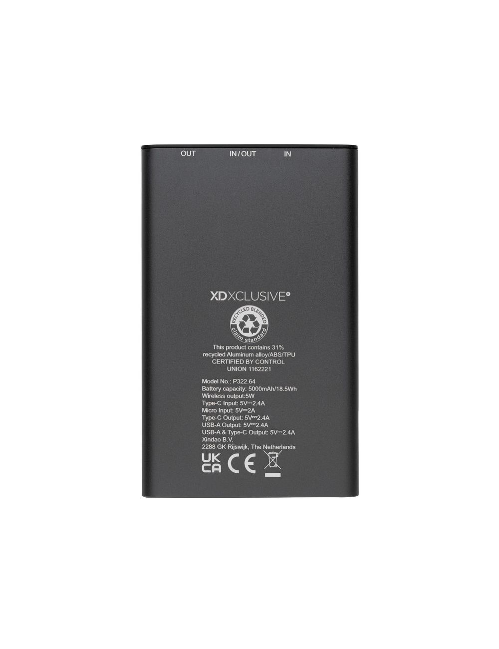 Bezprzewodowy power bank 5000 mAh Terra