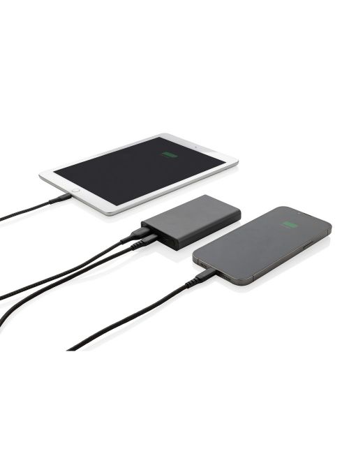 Power bank 5000 mAh Terra, aluminium z recyklingu