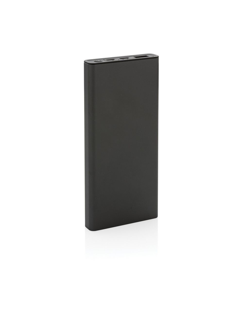 Szybki power bank 10000 mAh Terra, aluminium z recyklingu