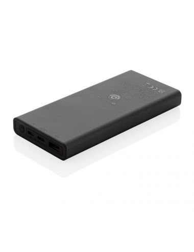 Szybki power bank 10000 mAh Terra, aluminium z recyklingu 2