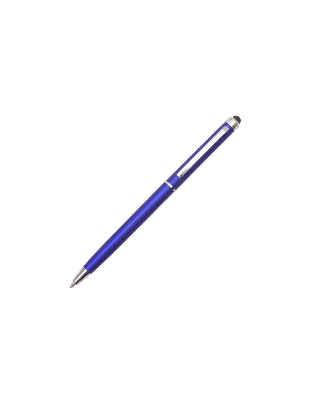 Długopis plastikowy Touch Point, niebieski 