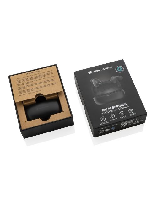 Bezprzewodowe słuchawki douszne Urban Vitamin Palm Springs ENC