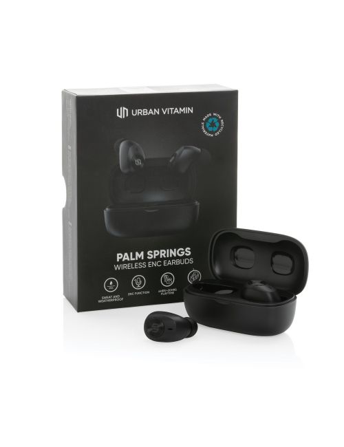 Bezprzewodowe słuchawki douszne Urban Vitamin Palm Springs ENC