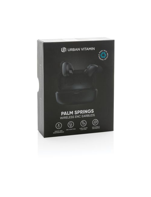 Bezprzewodowe słuchawki douszne Urban Vitamin Palm Springs ENC