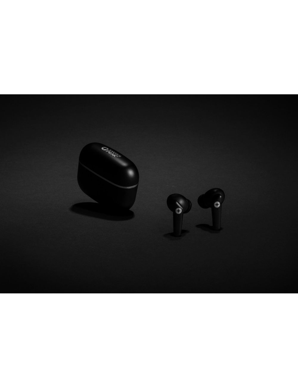 Bezprzewodowe słuchawki douszne Swiss Peak TWS 2.0