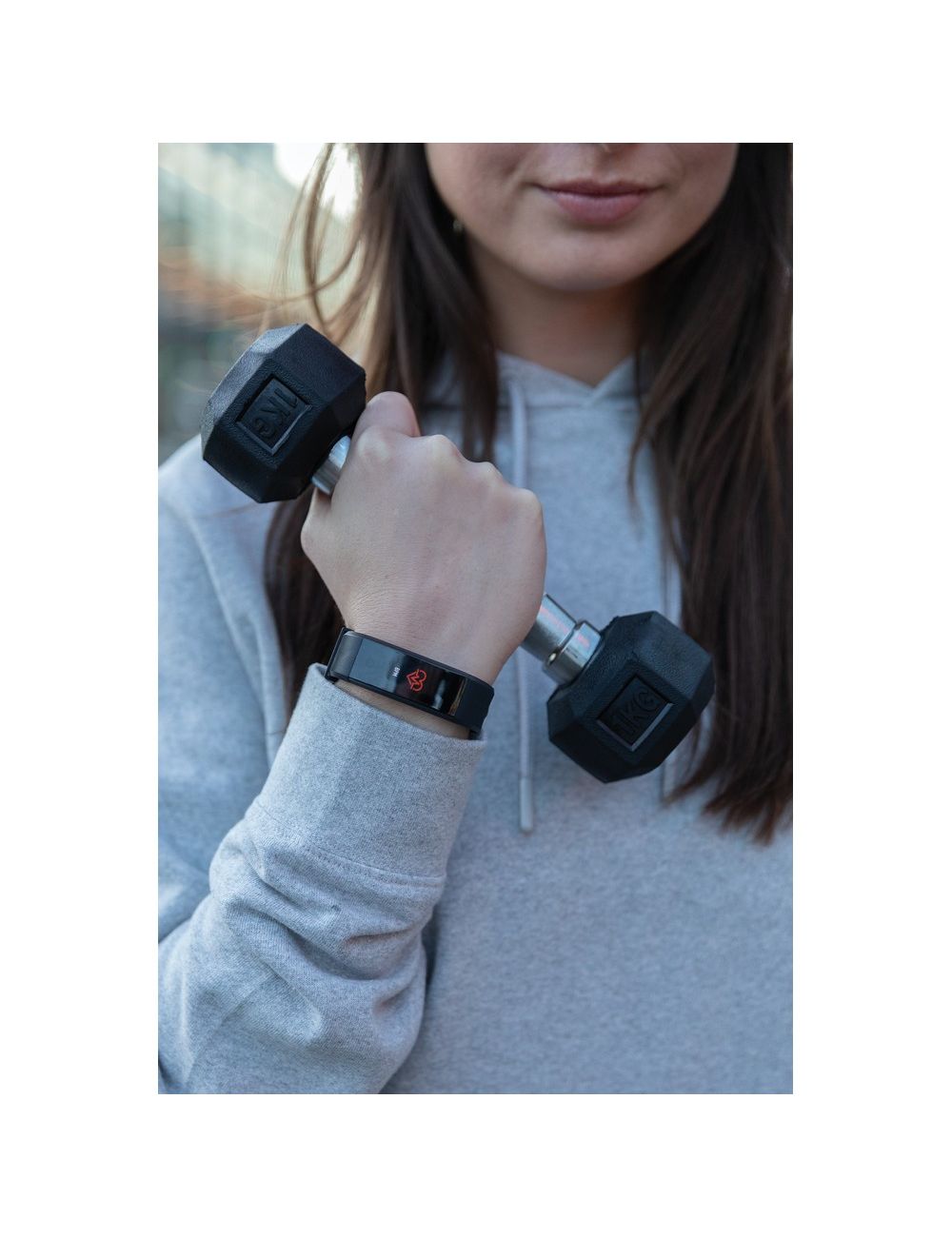 Monitor aktywności Sense Fit, TPE z recyklingu