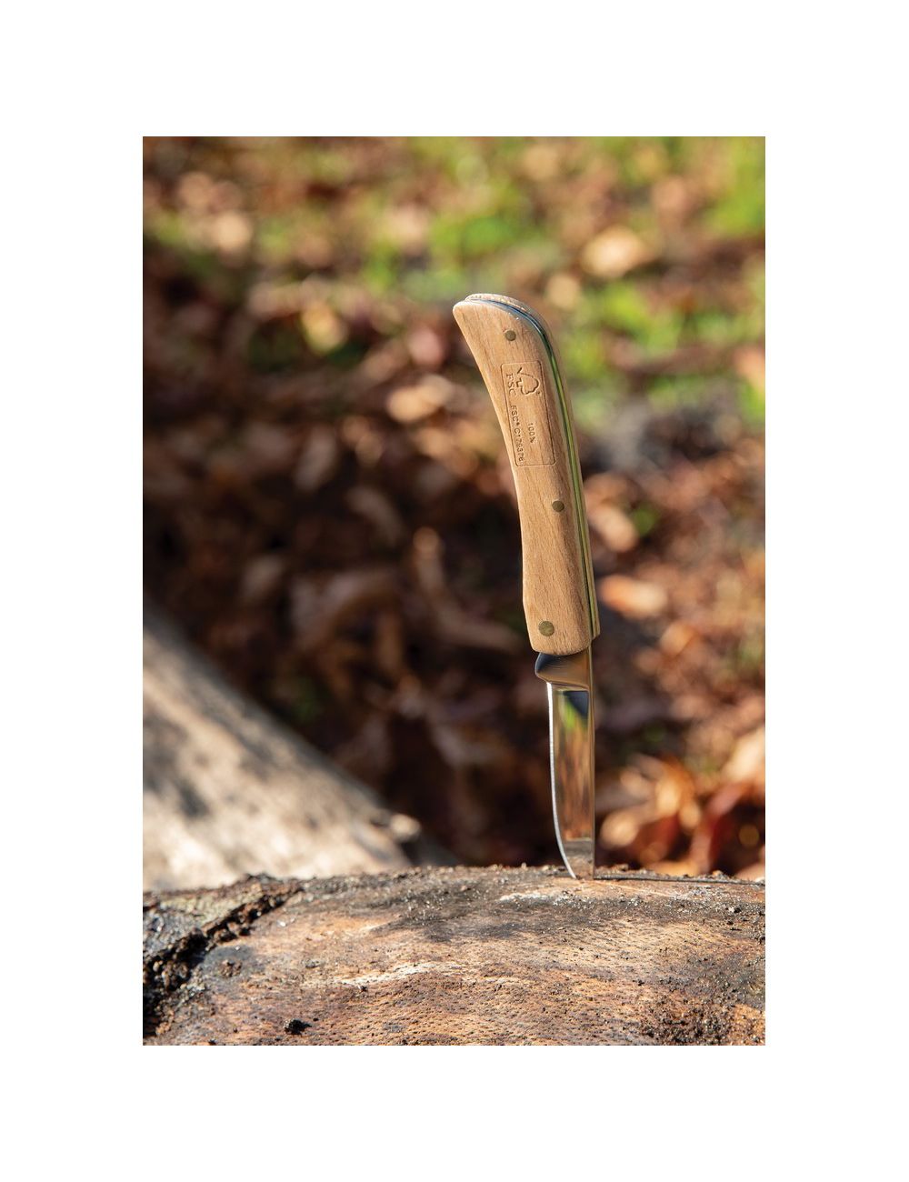 Drewniany nóż składany, scyzoryk