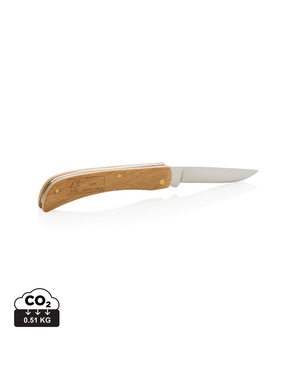 Drewniany nóż składany, scyzoryk