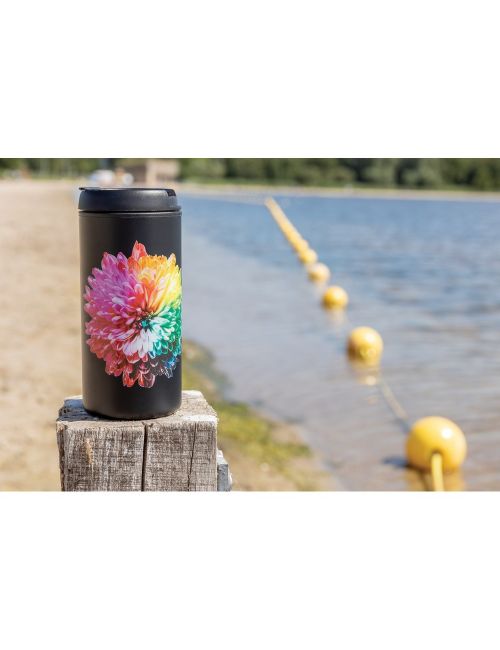 Kubek podróżny 330 ml Metro ze stali nierdzewnej z recyklingu