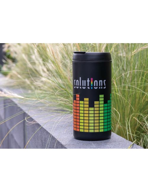 Kubek podróżny 330 ml Metro ze stali nierdzewnej z recyklingu