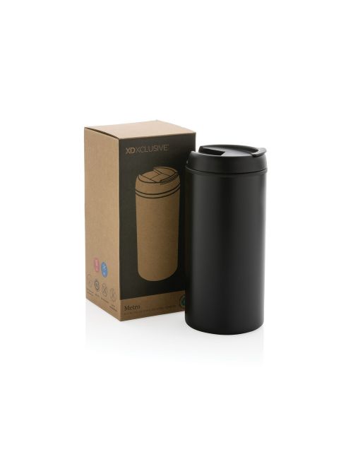 Kubek podróżny 330 ml Metro ze stali nierdzewnej z recyklingu