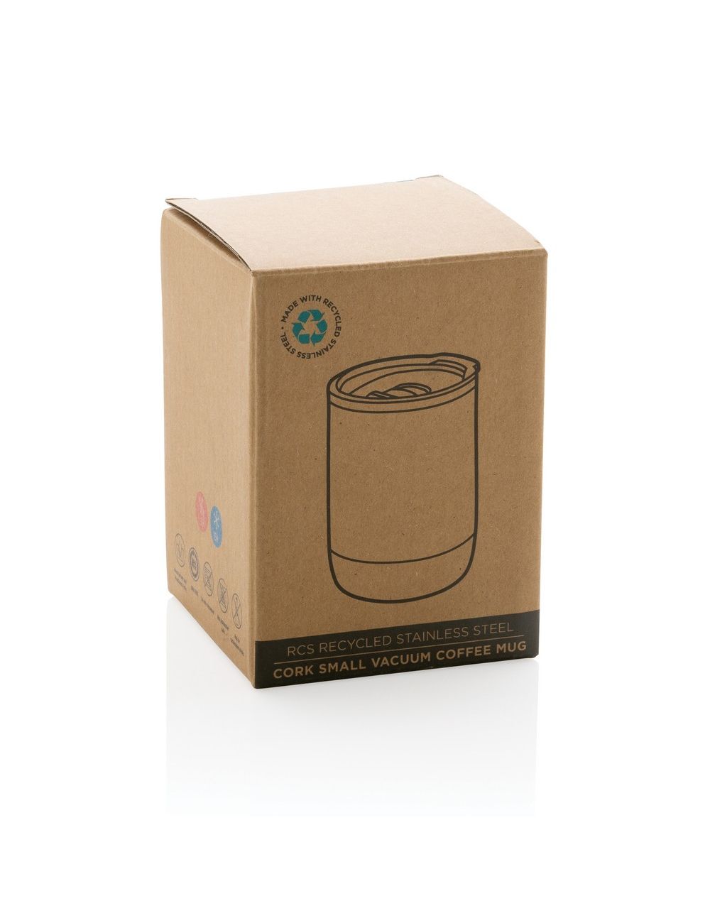 Kubek termiczny 180 ml, stal nierdzewna z...