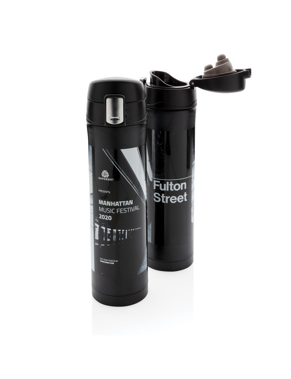 Kubek termiczny 450 ml, stal nierdzewna z...