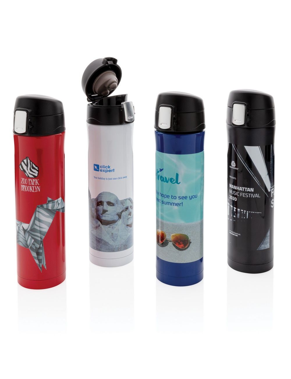 Kubek termiczny 450 ml, stal nierdzewna z...