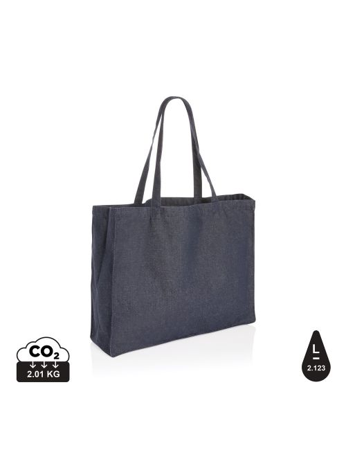 Torba na zakupy Impact AWARE™, dżins z recyklingu
