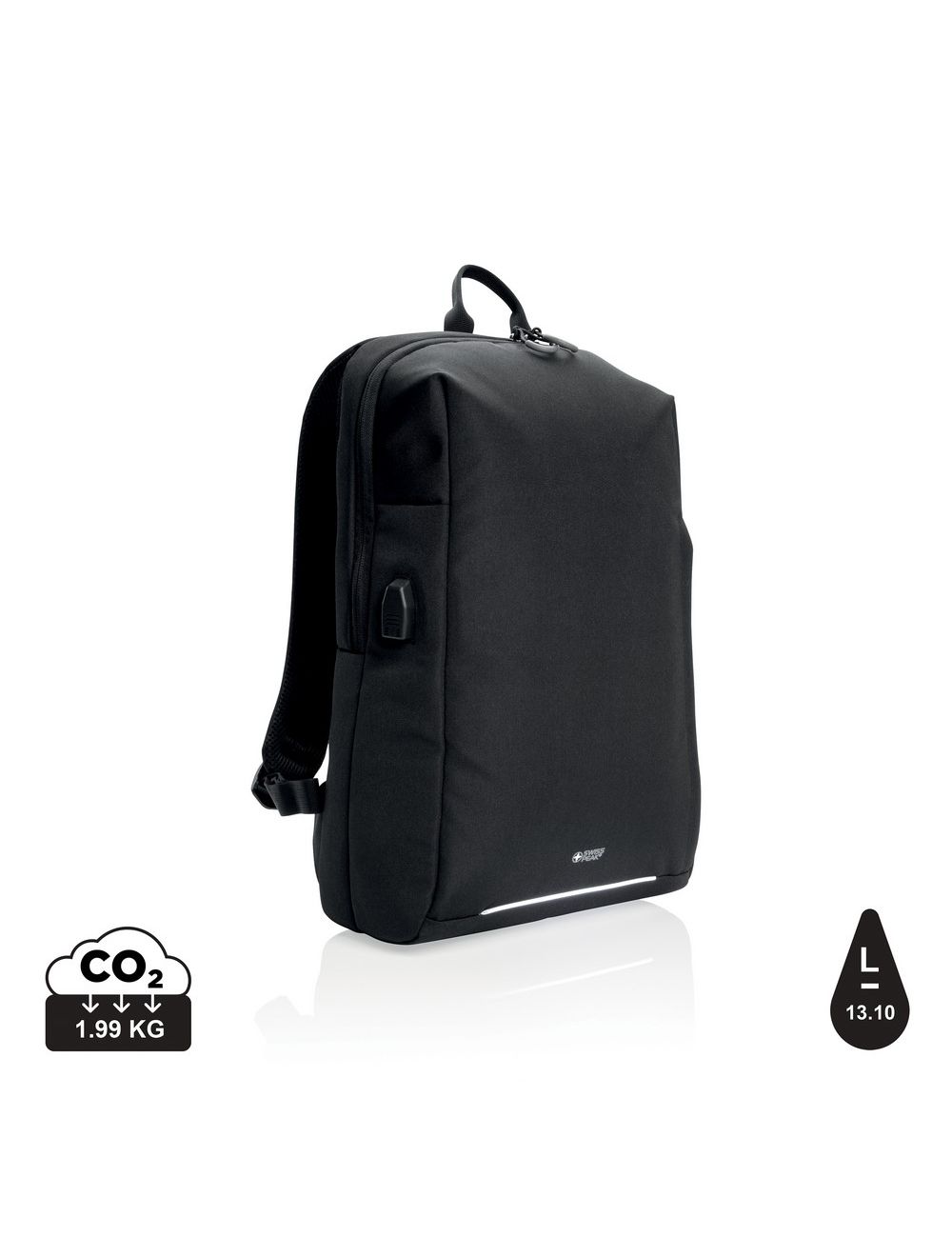 Plecak na laptopa Swiss Peak AWARE™, ochrona RFID