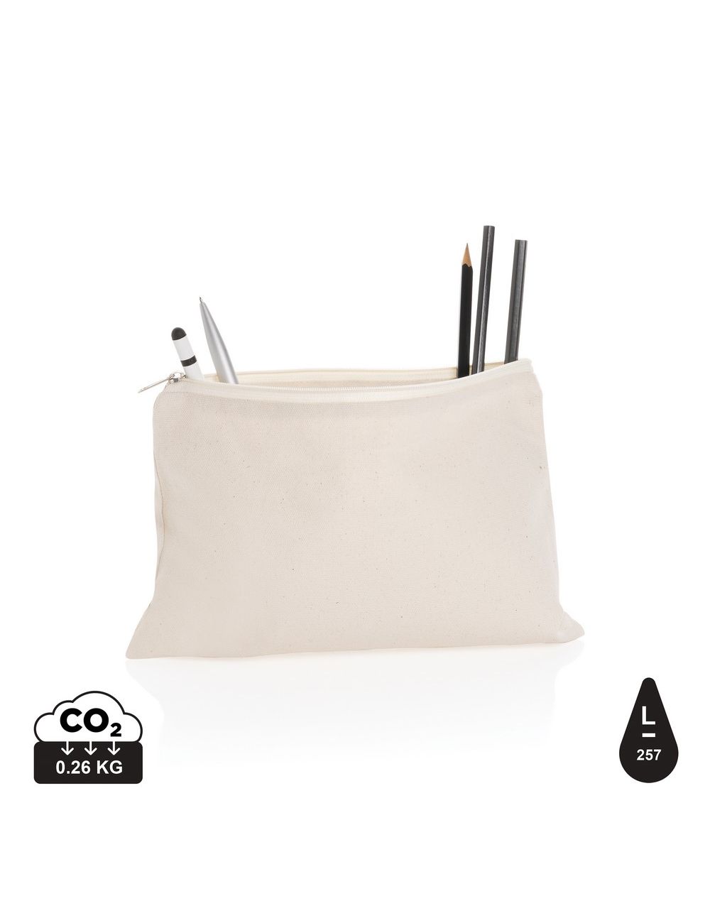 Piórnik Impact AWARE™, niebarwiona bawełna z...