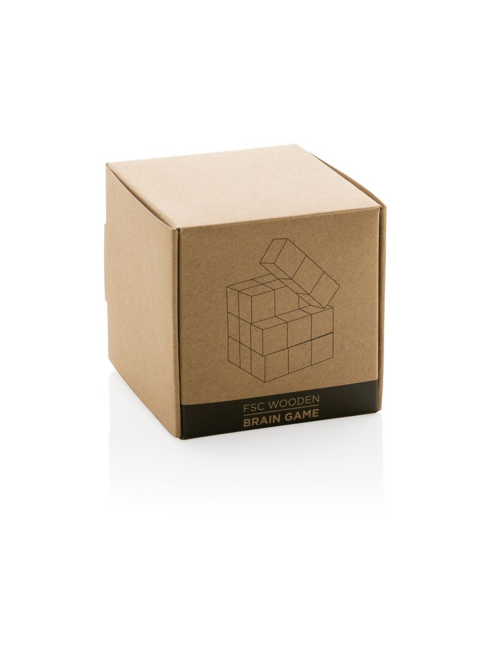 Drewniana gra zręcznościowa w pokrowcu