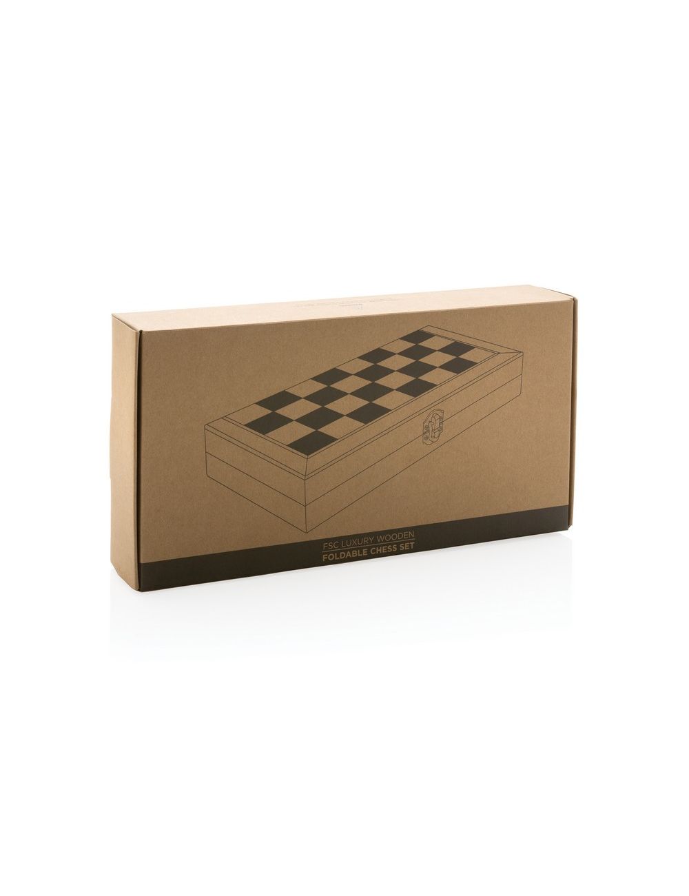 Drewniany zestaw do gry w szachy