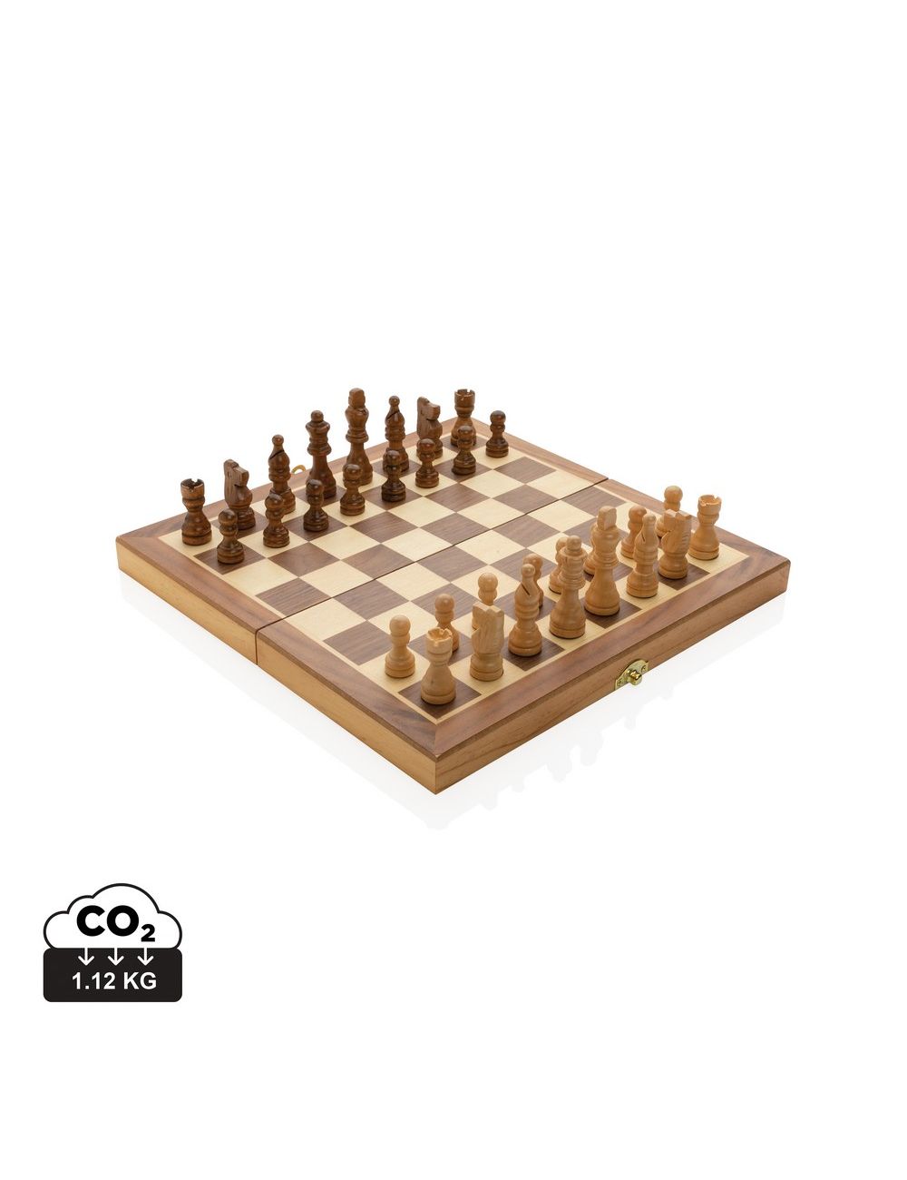 Drewniany zestaw do gry w szachy