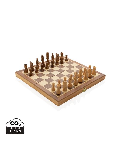 Drewniany zestaw do gry w szachy