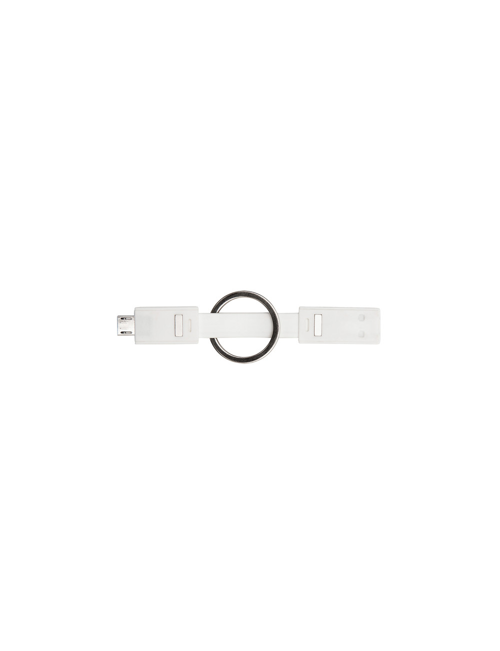 Brelok USB Hook Up, biały