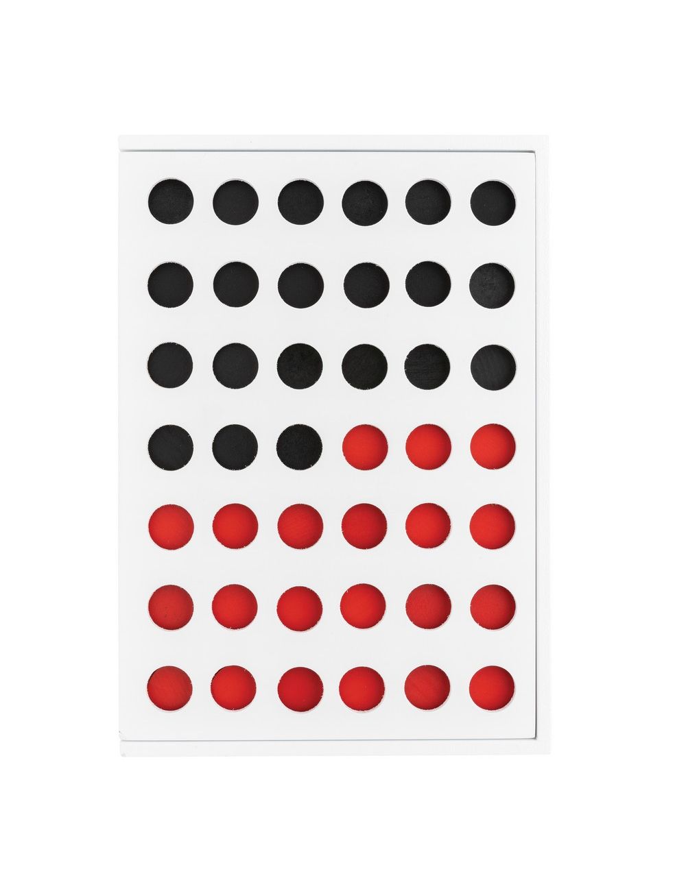 Drewniana gra zręcznościowa "połącz cztery"