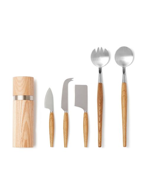 Zestaw sztućców do sałatki VINGA Retro