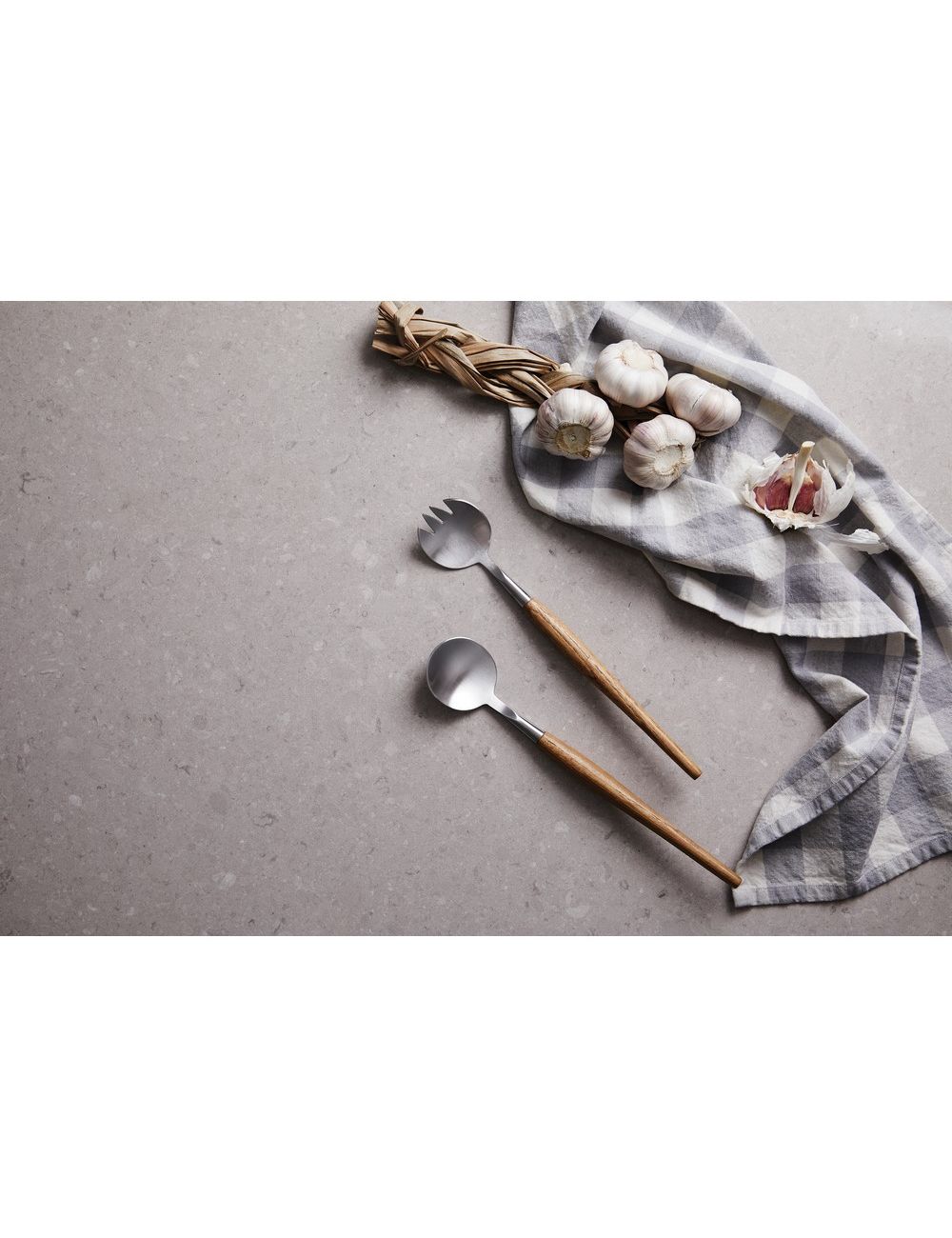 Zestaw sztućców do sałatki VINGA Retro