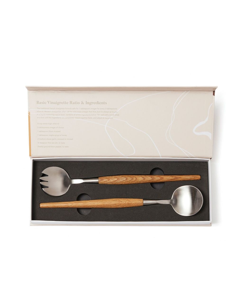 Zestaw sztućców do sałatki VINGA Retro