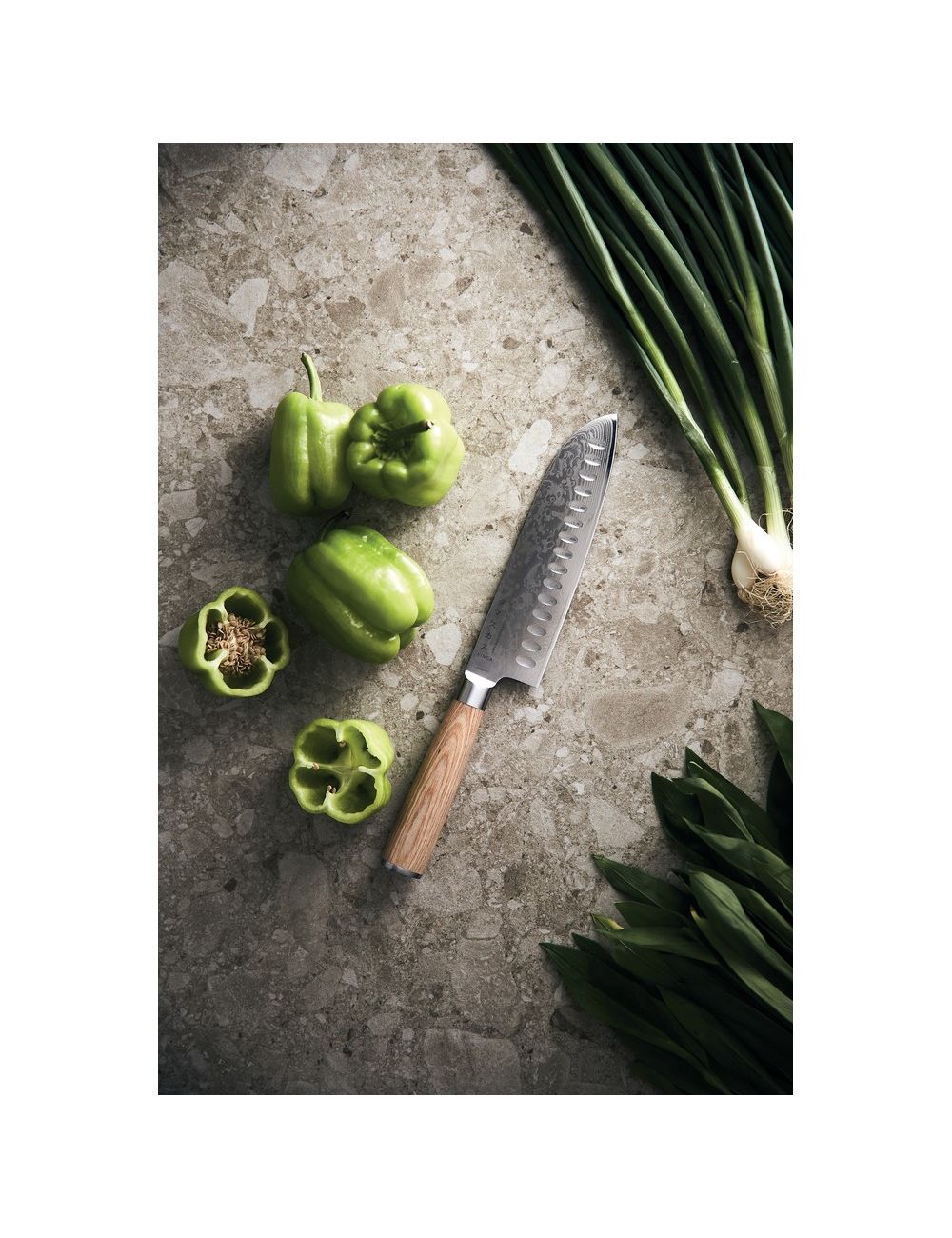 Nóż santoku VINGA Hattasan Damascus